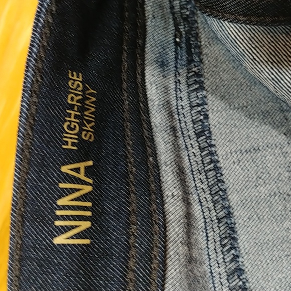 DL 1961 Nina high rise skinny jeans size 25 NWT - Picture 3 of 8